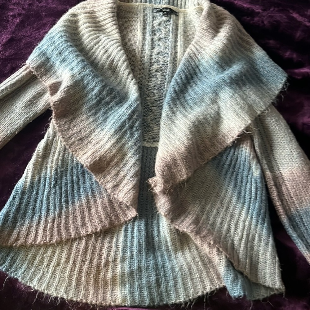 Cozy colorful sweater